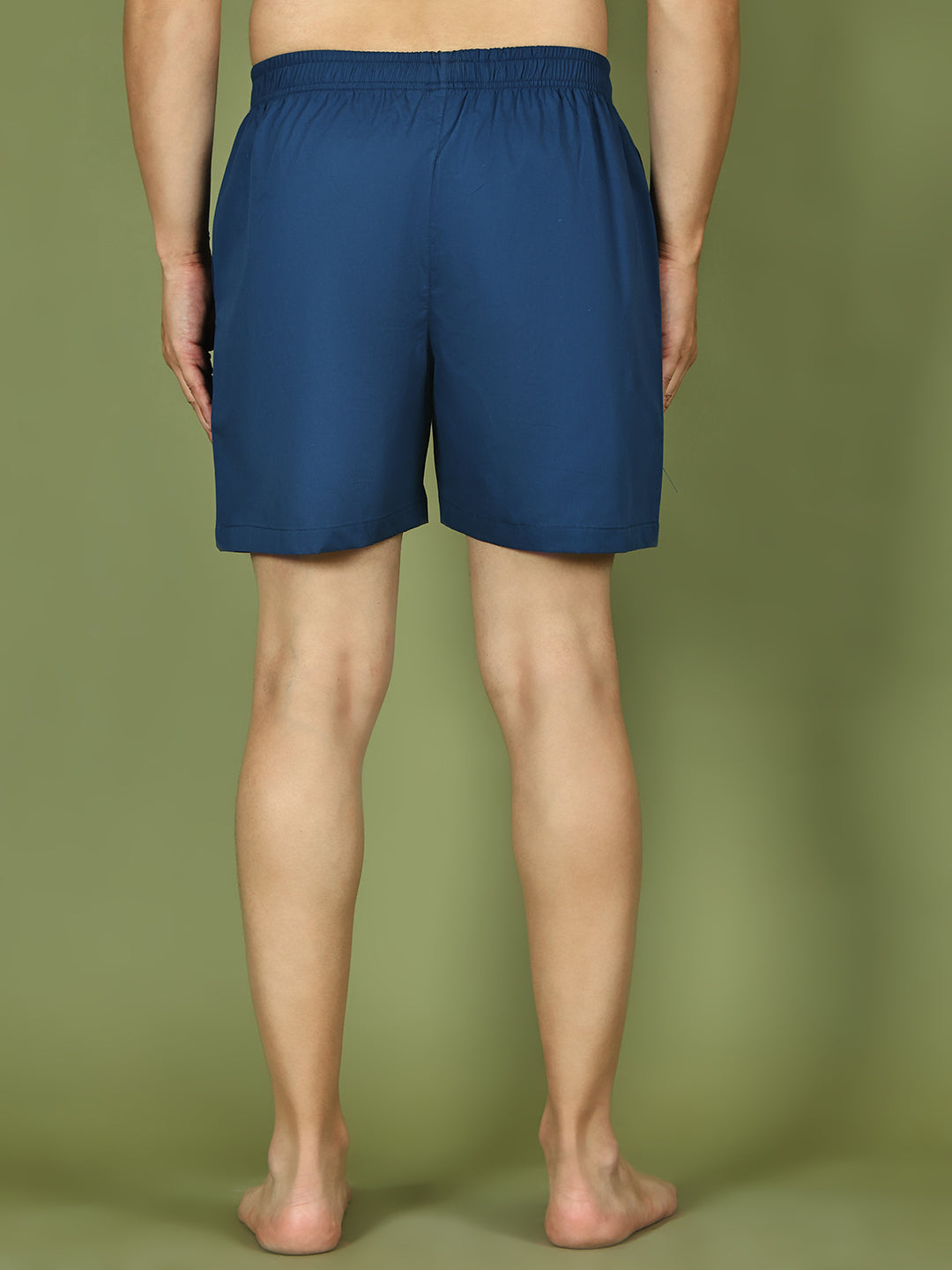 Men’s Premium Cotton Boxers ( RDBX 154Navy )