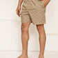 Men’s Soft & Breathable Printed Cotton Boxers ( RDBX 155Beige )