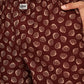 Men’s Soft & Breathable Printed Cotton Boxers ( RDBX 155Maroon )