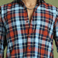 Men's Checks Cotton Casual Shirt ( RDSH 001Blue )
