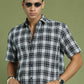 Tartan Checks Checked Casual Shirt For Men ( RDSH 002Black )