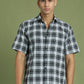 Tartan Checks Checked Casual Shirt For Men ( RDSH 002Black )