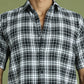 Tartan Checks Checked Casual Shirt For Men ( RDSH 002Black )
