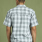 Tartan Checks Checked Casual Shirt For Men ( RDSH 002Grey )