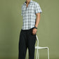 Tartan Checks Checked Casual Shirt For Men ( RDSH 002Grey )