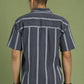 Men's Striped Cotton Casual Shirt ( RDSH 003Grey )
