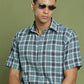 Checked Casual Shirt For Men ( RDSH 005Blue )