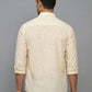 Solid Casual Shirt for Men ( RDSH 006Cream )