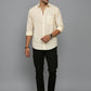 Solid Casual Shirt for Men ( RDSH 006Cream )