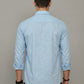 Solid Casual Shirt for Men ( RDSH 006Firozi )