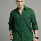 Solid Casual Shirt for Men ( RDSH 006Green )