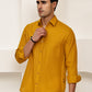 Solid Casual Shirt for Men ( RDSH 006Mustard )