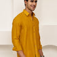 Solid Casual Shirt for Men ( RDSH 006Mustard )