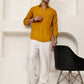 Solid Casual Shirt for Men ( RDSH 006Mustard )
