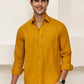 Solid Casual Shirt for Men ( RDSH 006Mustard )