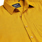 Solid Casual Shirt for Men ( RDSH 006Mustard )