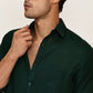 Solid Casual Shirt for Men ( RDSH 006Olive )