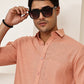 Solid Casual Shirt for Men ( RDSH 006Peach )