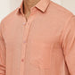 Solid Casual Shirt for Men ( RDSH 006Peach )