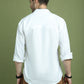 Solid Casual Shirt for Men ( RDSH 006White )