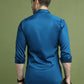 Satin Lycra Solid Casual Shirt for Men ( RDSH 008Peacock )