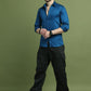 Satin Lycra Solid Casual Shirt for Men ( RDSH 008Peacock )