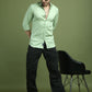 Satin Lycra Solid Casual Shirt for Men ( RDSH 008Pista )