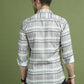 Classic Tartan Checked Pure Cotton Casual Shirt ( RDSH 010Grey )