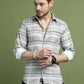 Classic Tartan Checked Pure Cotton Casual Shirt ( RDSH 010Grey )