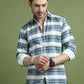 Classic Textured Pure Cotton Casual Shirt ( RDSH 011Blue )