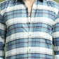 Classic Textured Pure Cotton Casual Shirt ( RDSH 011Blue )