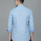 Solid Linen Casual Shirt for Men ( RDSH 012Blue )