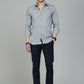 Solid Linen Casual Shirt for Men ( RDSH 012Grey )