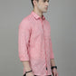 Solid Linen Casual Shirt for Men ( RDSH 012Red )