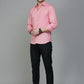 Solid Linen Casual Shirt for Men ( RDSH 012Red )