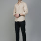 Solid Linen Casual Shirt for Men ( RDSH 012Rust )