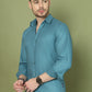 Woven Design Magenta Casual Shirt for Men ( RDSH 013Blue )