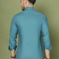 Woven Design Magenta Casual Shirt for Men ( RDSH 013Blue )