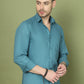 Woven Design Magenta Casual Shirt for Men ( RDSH 013Blue )
