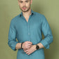 Woven Design Magenta Casual Shirt for Men ( RDSH 013Blue )