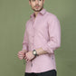 Woven Design Magenta Casual Shirt for Men ( RDSH 013Magenta )