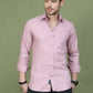 Woven Design Magenta Casual Shirt for Men ( RDSH 013Magenta )