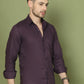 Woven Design Magenta Casual Shirt for Men ( RDSH 013Purple )