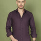 Woven Design Magenta Casual Shirt for Men ( RDSH 013Purple )
