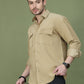 Classic Corduroy Shirt with Dual Pockets ( RDSH 014Beige )