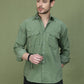 Classic Corduroy Shirt with Dual Pockets ( RDSH 014Pista )
