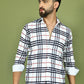 Checkered Casual Shirt for Men ( RDSH 015White )