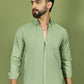 Casual Cotton Blend Shirt for Men ( RDSH 017Pista )