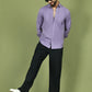 Casual Cotton Blend Shirt for Men ( RDSH 017Purple )