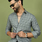 Classic Checked Shirt for Men ( RDSH 018Grey )